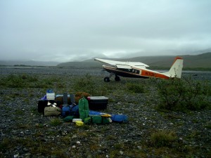 Alaska plane ready for loading
